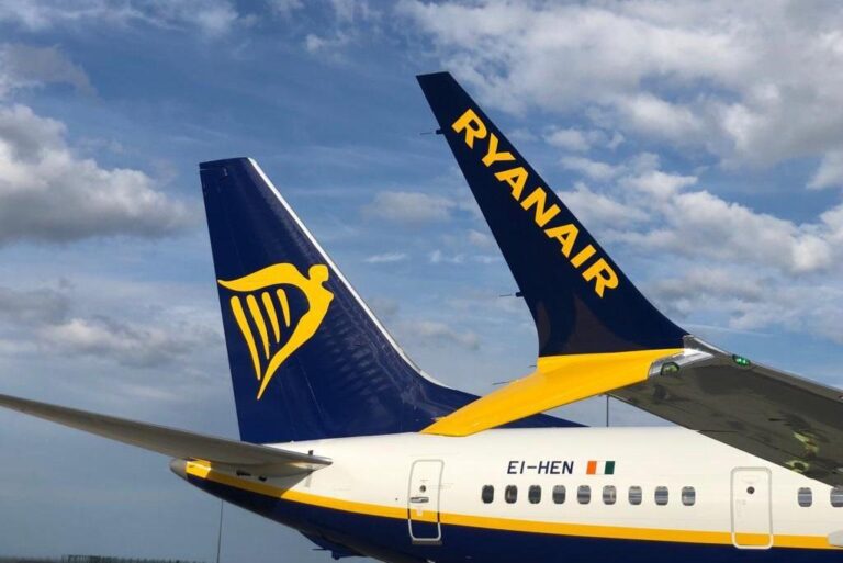 Ryanair transportó 15,8 millones de pasajeros en marzo