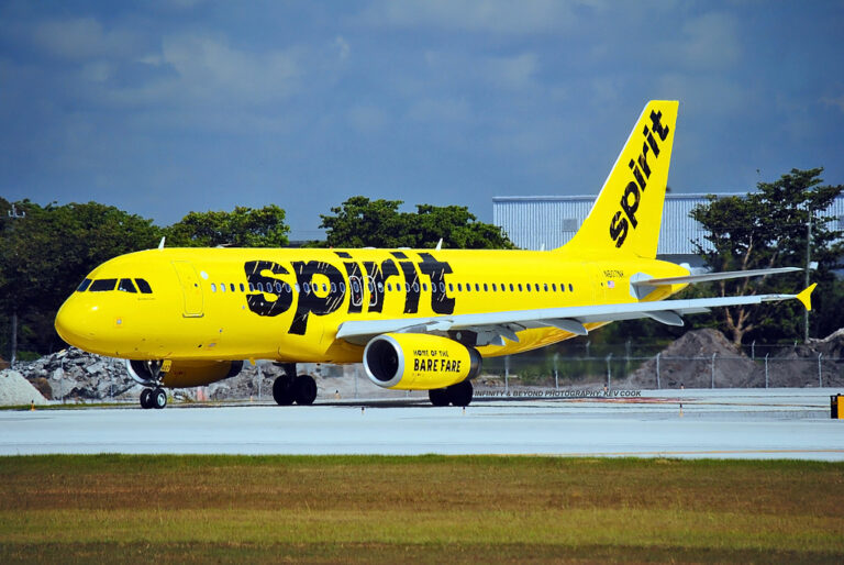 Spirit Airlines con una flota de 80 aviones