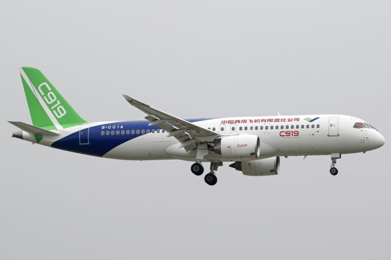 Comac apunta a África para la expansión internacional de su avión de pasillo único