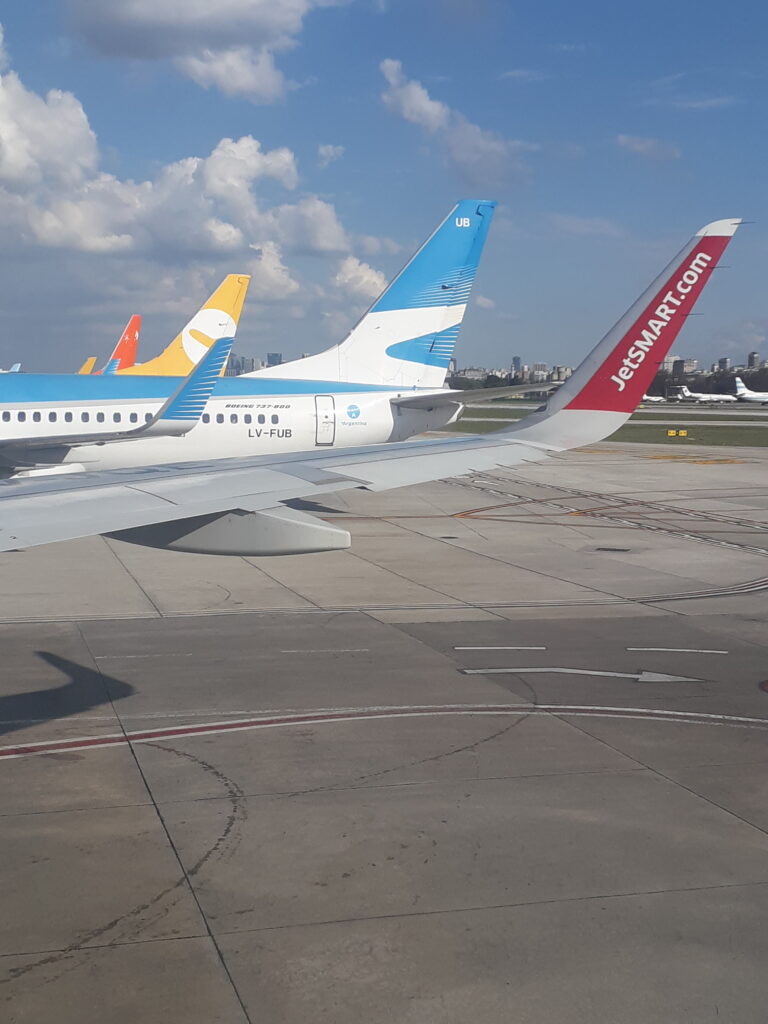 ¿Cuántos aviones comerciales hay registrados en la Argentina? ¿Para qué aerolíneas? ¿De qué antigüedad? ¿Cuántos widebody y cuántos narrowBody? ¿De qué capacidad?