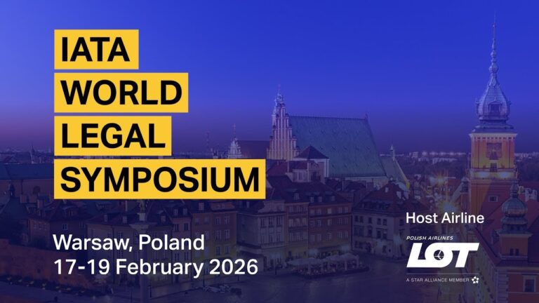 IATA World Legal Symposium abordará los desafíos de responsabilidad en la aviación global