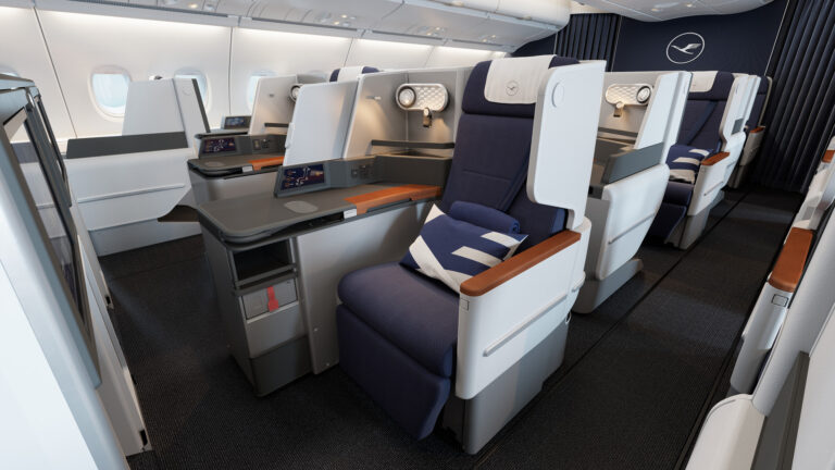 Lufthansa comienza a modernizar la Business Class de sus Airbus A380