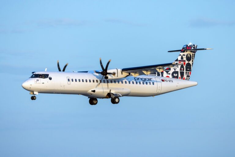Nuevo ATR 72-600 para PNG Air mediante leasing de ACIA