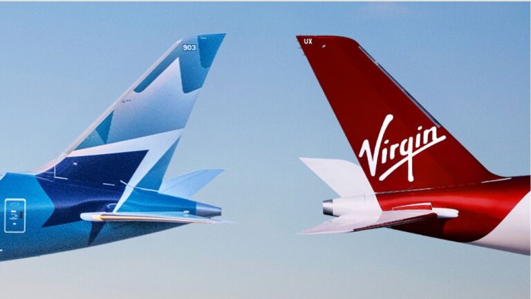 WestJet y Virgin Atlantic amplían su acuerdo de fidelización y conectividad