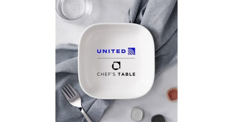 United y Chef’s Table elevan la experiencia gastronómica de la clase ejecutiva