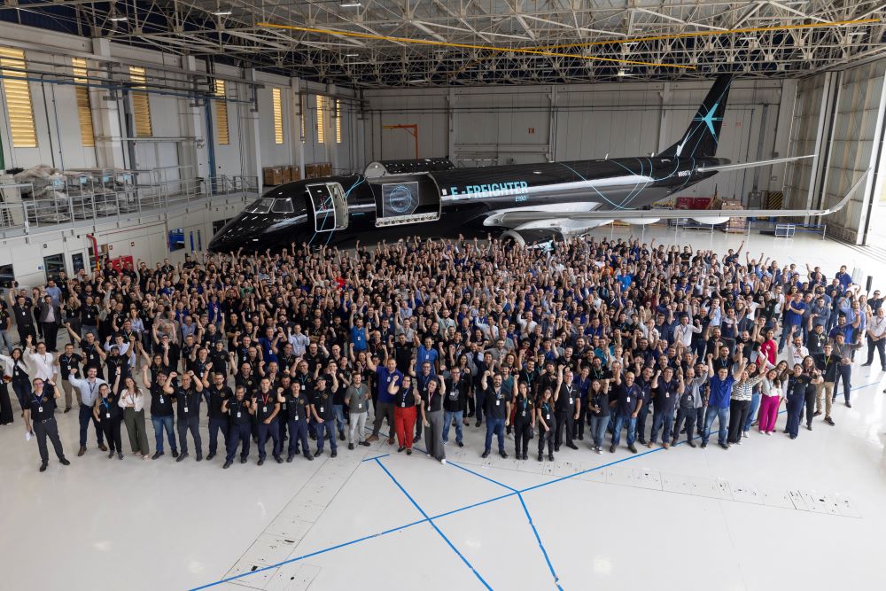 Embraer recibe premio por su programa E-Freighter