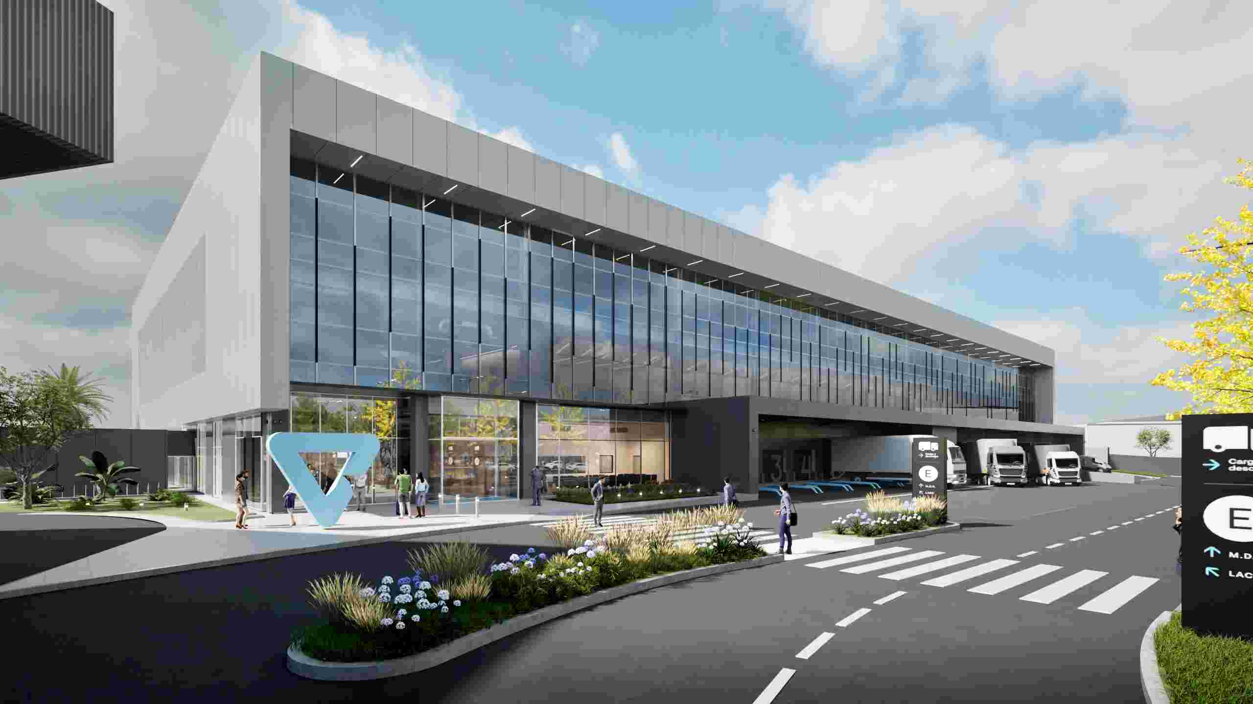 Avances en la nueva terminal logística de Latin America Cargo City, en Montevideo