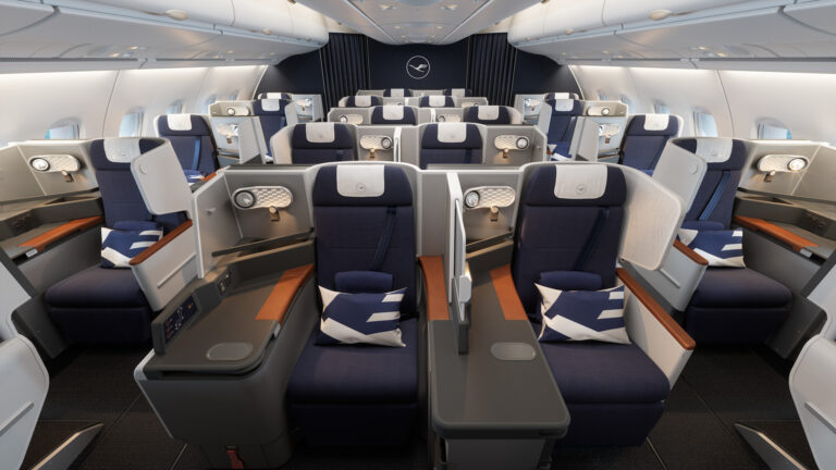 Primer A380 de Lufthansa con su nueva Business Class “Premium XXL”
