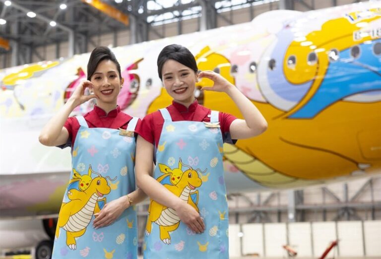 China Airlines sumó su segundo “Pikachu Jet”